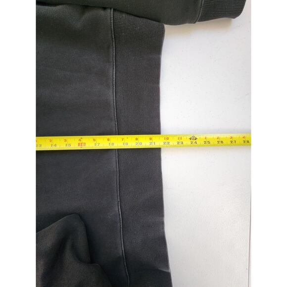 San Antonio Spurs Sweatshirt Womens XL Black NBA Basketball Cropped Crewneck - Picture 15 of 16